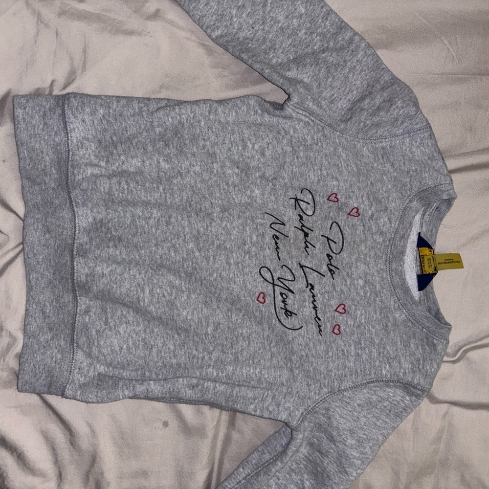 Gray Graphic Sweatshirt